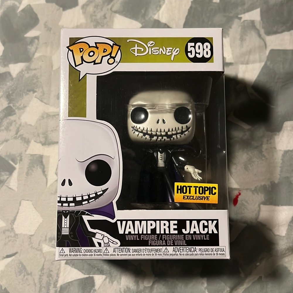 Nightmare Before Christmas ‘Vampire Jack’ Funko pop